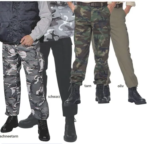 US-Rangerhose, Gr. XXL, schwarz
