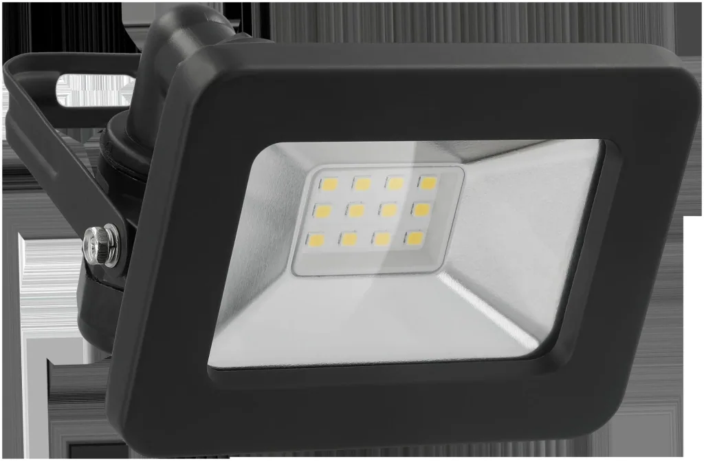 LED Außenstrahler schwarz, 10W - 850lm