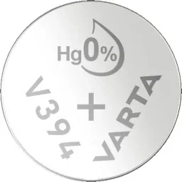 Silberoxid Knopfzelle V394 / SR45, 1,55 Volt - 1 Stück