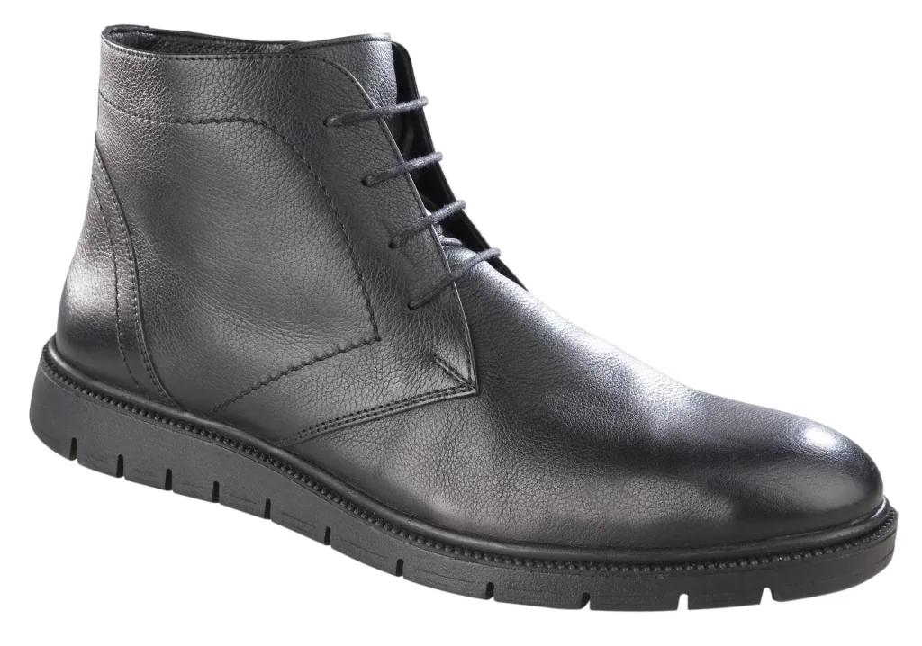 Halbstiefel mit Reißverschluss, Farbe schwarz, Gr.40