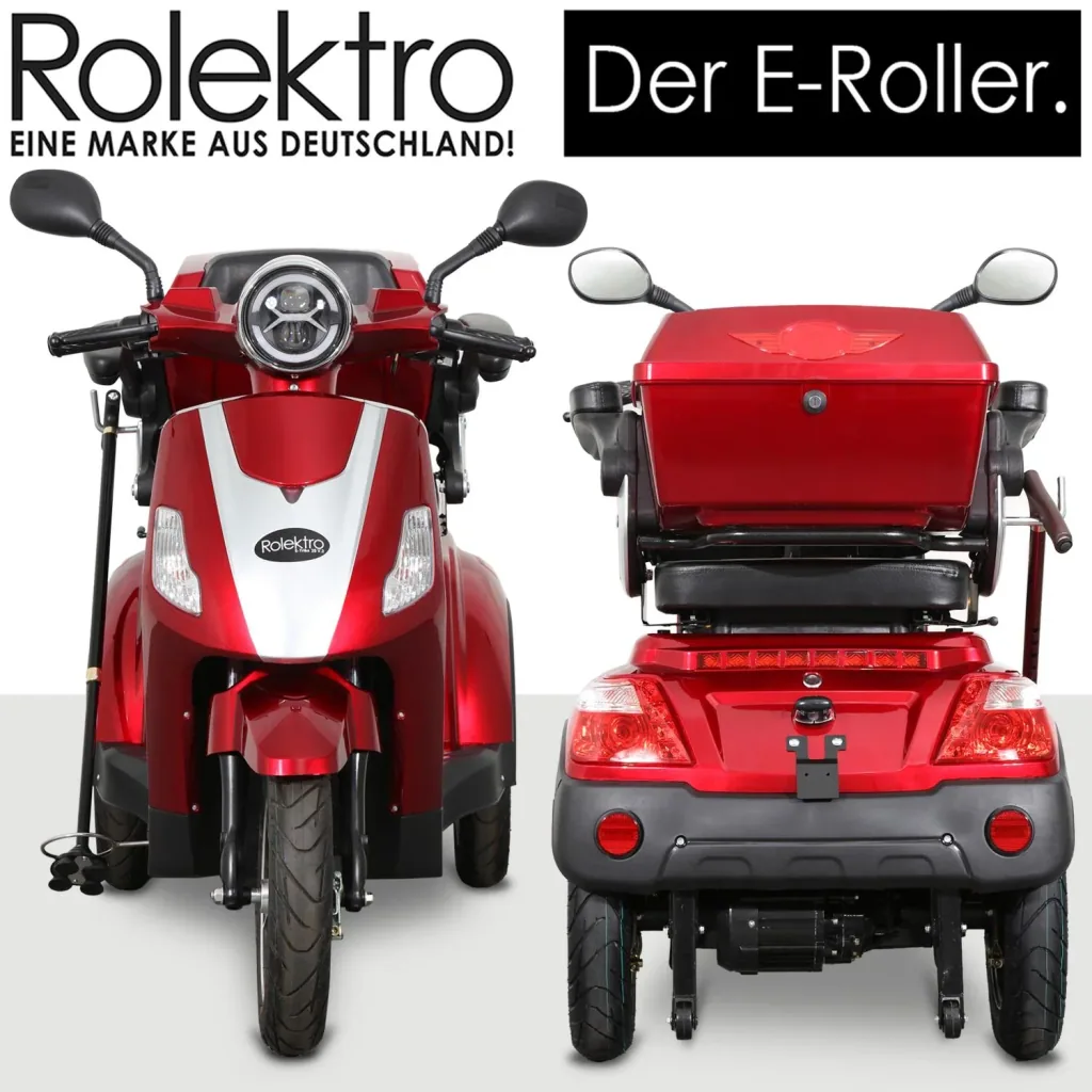 E-Trike 25 V.2, rot
