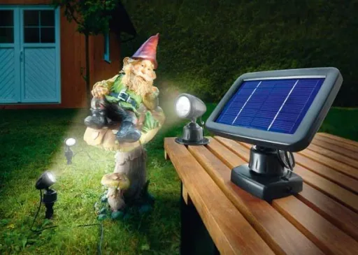 Solarspot "Trio", Solarstrahler ohne Bewegungsmelder