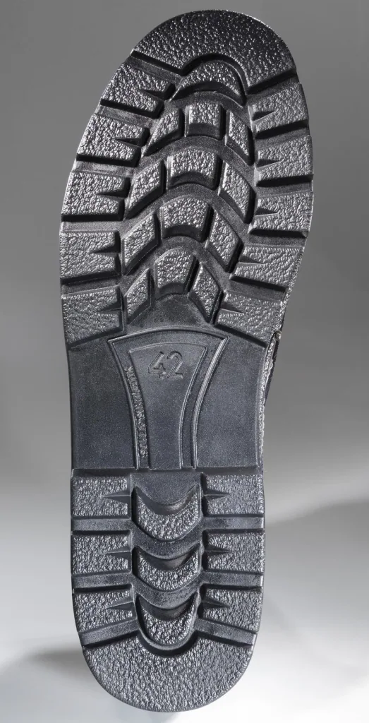 Freizeit- u. Wanderschuh mit Klettverschluss, Farbe grau, Gr. 40