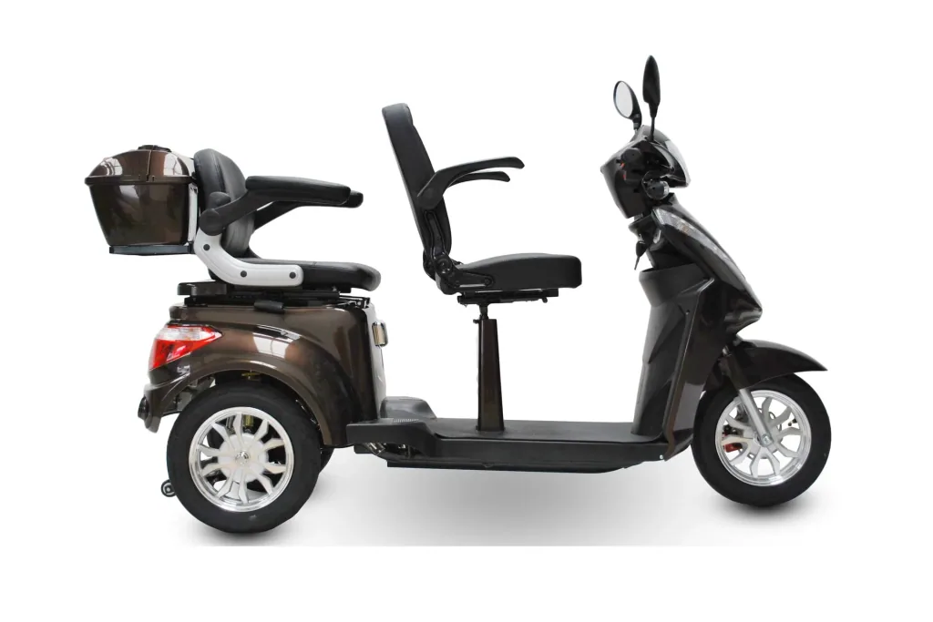 Elektromobil 503 Braun 2 Sitzer, 25 km/h mit 30 Ah Lithium Akku