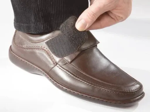 Komfortschuh, braun, Gr. 46