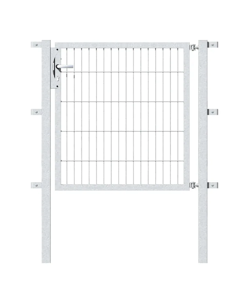 Einzeltor Flexo mit Zubehör, feuerverzinkt/ Breite 100 cm, Höhe 100 cm