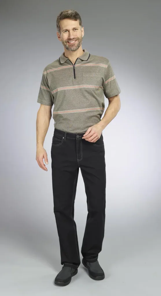 Stretchhose, Farbe schwarz, Gr.58