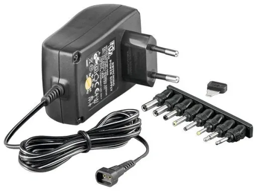 Schaltnetzteil 600mA / 3 bis 12 Volt wählbar, stabilisiert