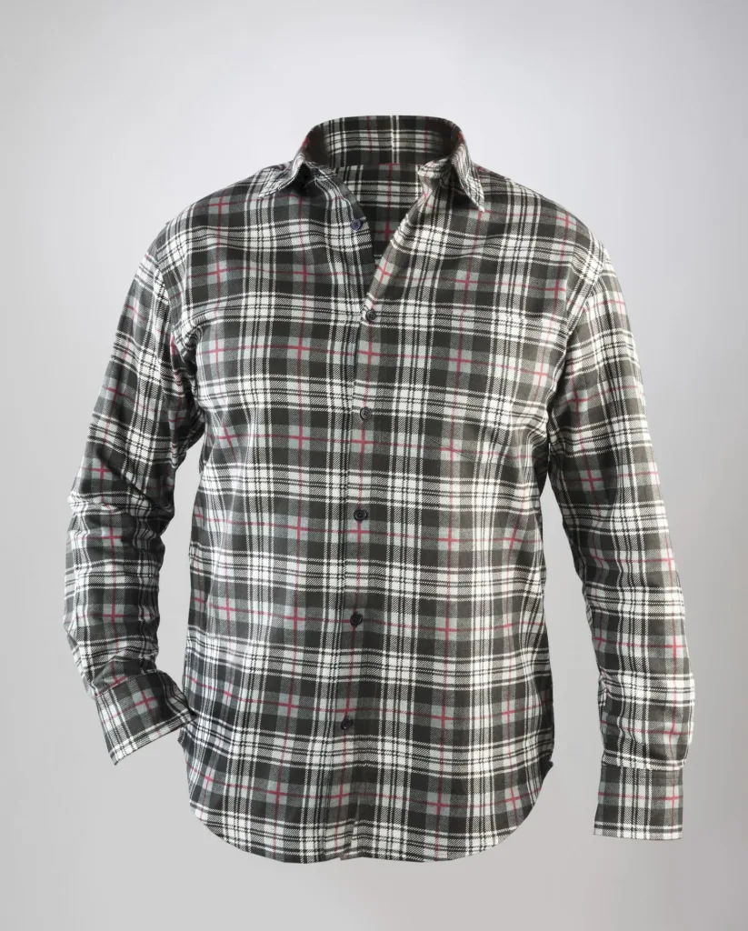Flanellhemd kariert, Länge 85cm, Gr. 39/40, farblich sortiert