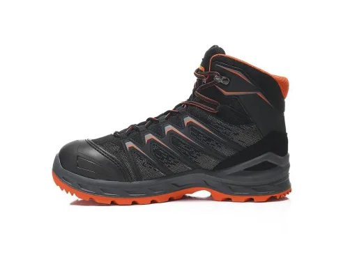 Sicherheitsschnürstiefel LARROX Work GTX black Mid S3 CI Gr. 42