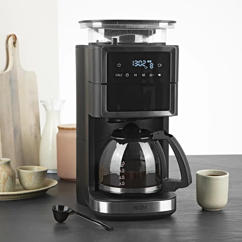 Kaffeemaschine mit Kegel-Mahlwerk "Fresh-Aroma-Perfect III Duo" mit 1,25 l Glaskanne