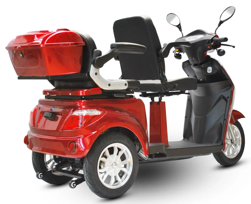Elektromobil 503 Rot 2 Sitzer, 25 km/h mit 20 Ah Lithium Akku