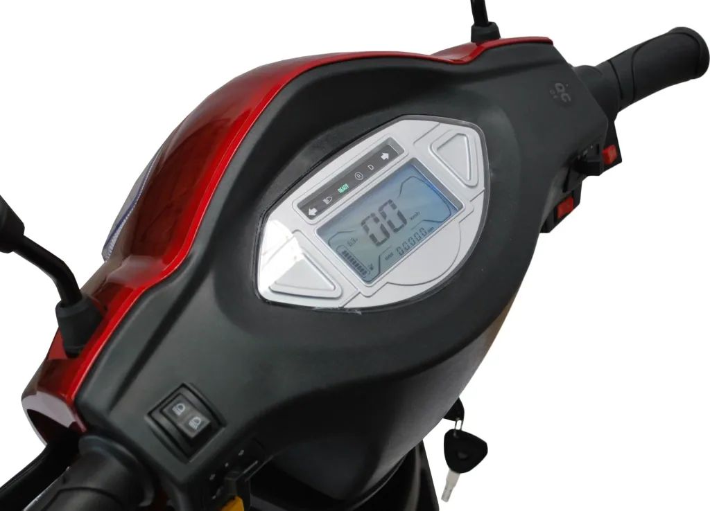 Elektromobil 503 Rot 2 Sitzer, 25 km/h mit 20 Ah Lithium Akku