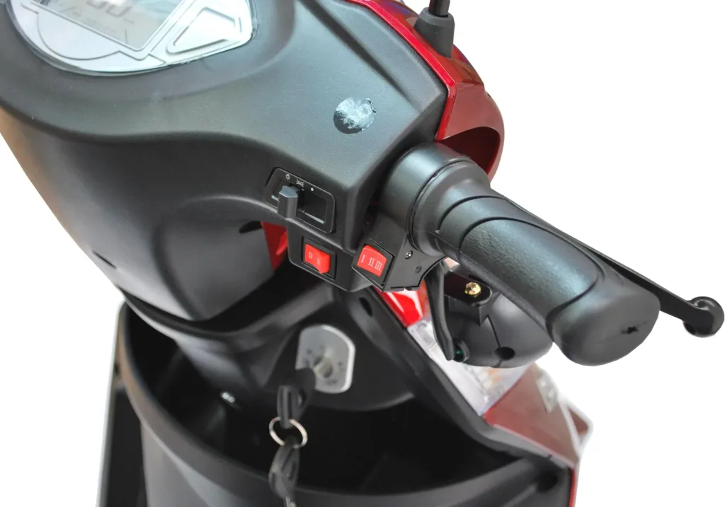 Elektromobil 503 Rot 2 Sitzer, 25 km/h mit 20 Ah Lithium Akku