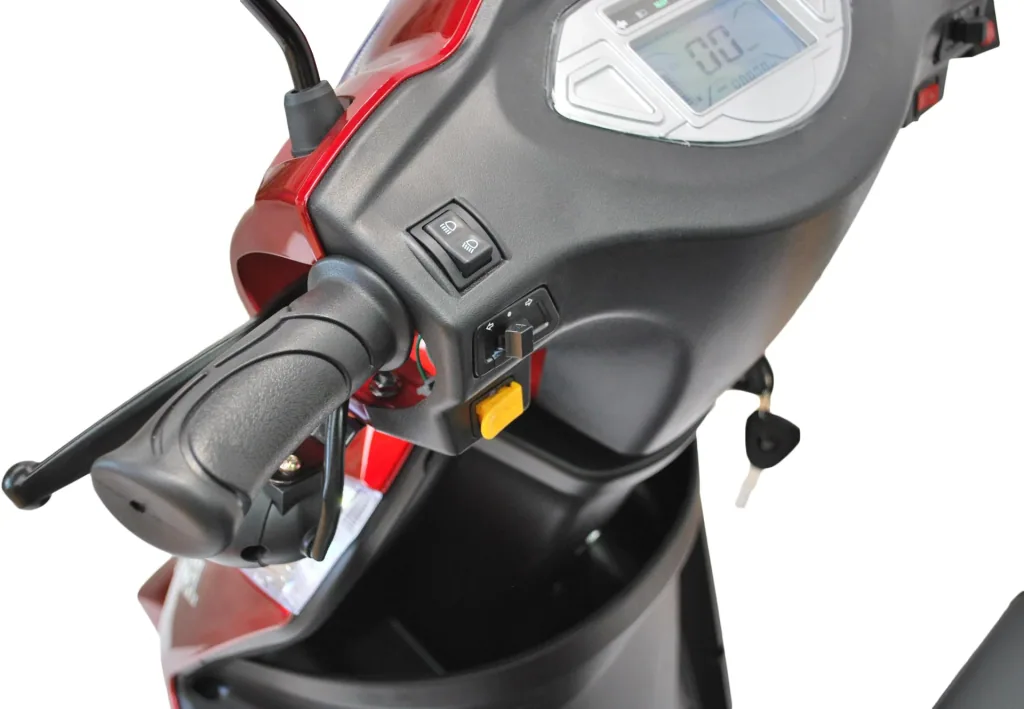 Elektromobil 503 Rot 2 Sitzer, 25 km/h mit 20 Ah Lithium Akku