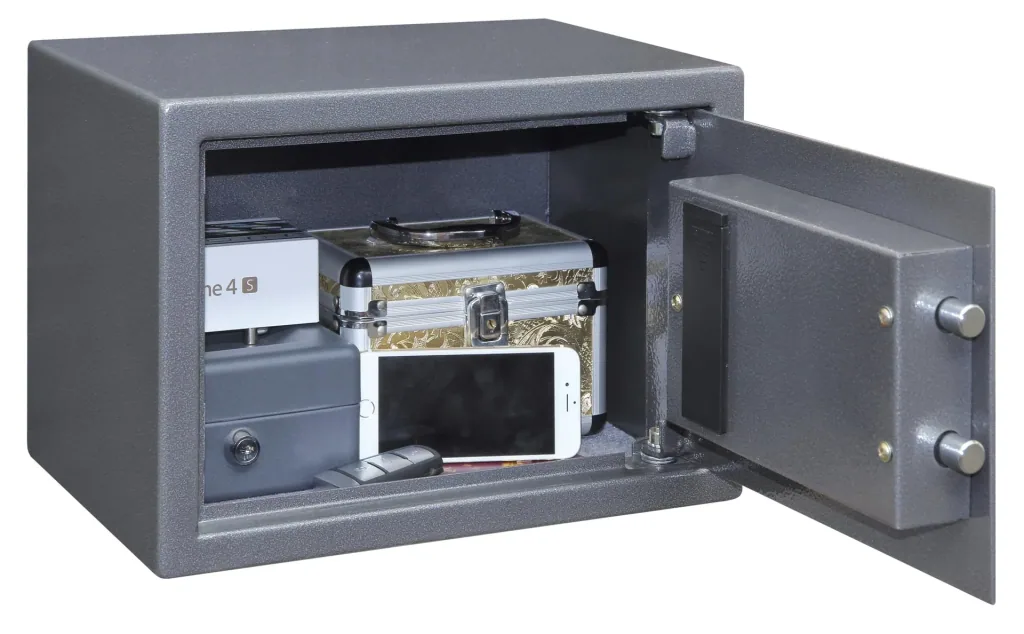Tresor Vela Home & Office mit Elektronikschloss Außenmaße 250 x 350 x 250 mm