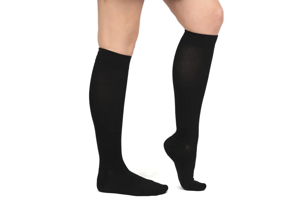 Stützkniestrümpfe Energy LYCRA, schwarz, Größe 35 - 38, 1 Paar