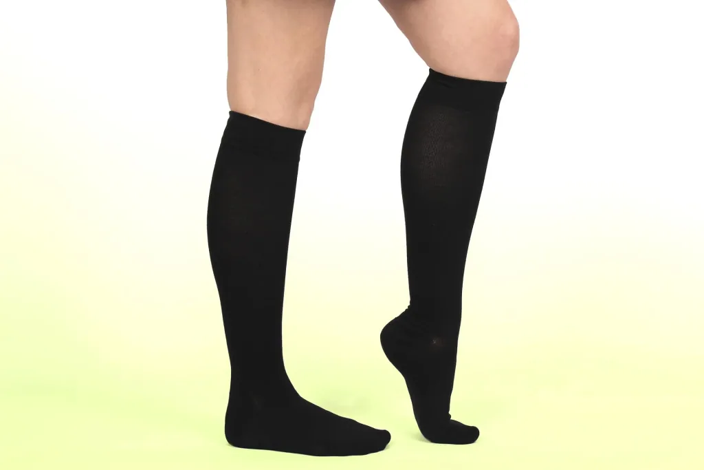 Stützkniestrümpfe Energy LYCRA, schwarz, Größe 35 - 38, 1 Paar