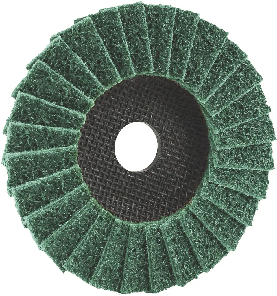 Schleifscheibe TRIMFIX Fleece Flap, 125 x 22,2 mm, 1FOR2 extra grob, K40
