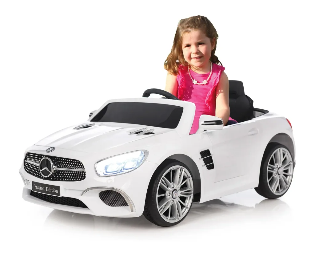 Ride-on Mercedes-Benz SL 400 weiß 12V
