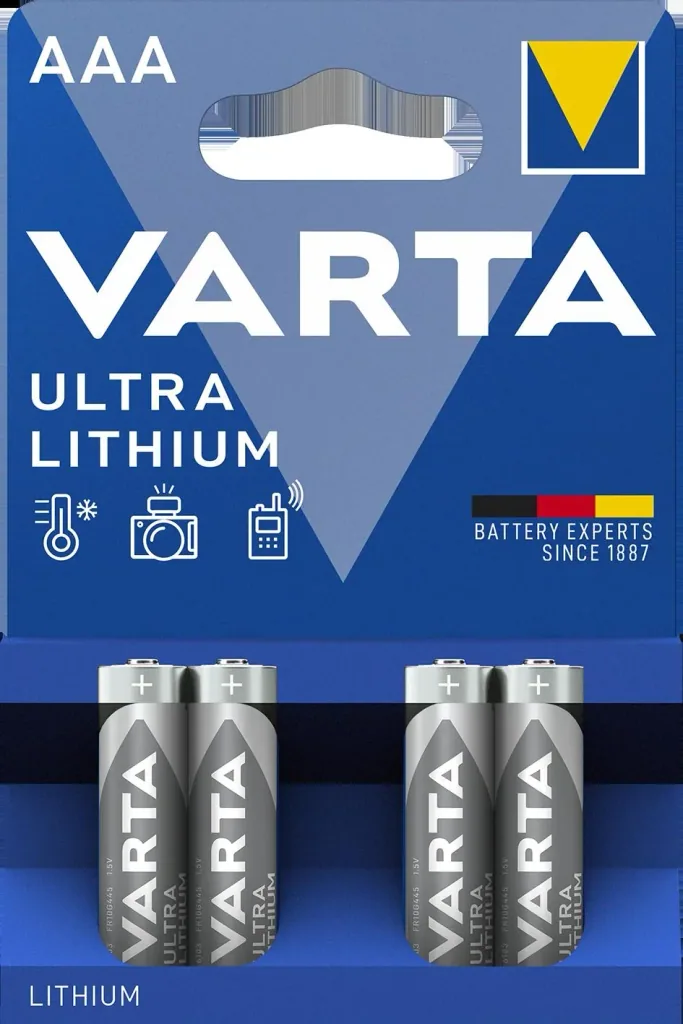 Ultra Lithium Micro (AAA) Batterie - 4 Stück