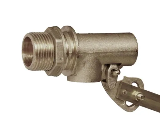 Messing-Schwimmerventil 1 1/2" mit Kugel