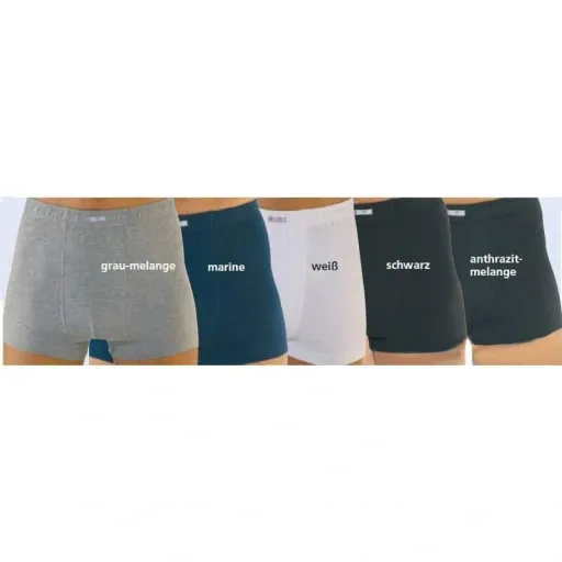 Retroshorts, anthrazit / melange, Gr.7
