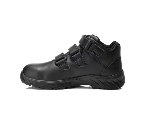 Sicherheitsschnürstiefel jo_CLEAN Strap black Mid ESD S3 Gr. 48