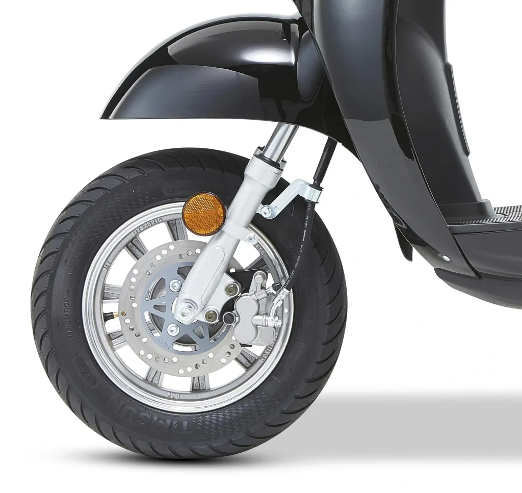 3-Rad E-Mobil Modena 25 km/h - blau - Neue Roller-Optik mit dem Komfort eines Elektromobils
