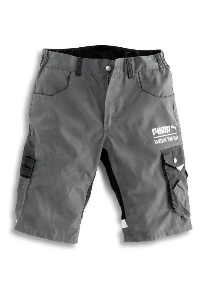 Arbeitsshort CHAMP, Farbe stahlgrau/carbon, Größe 52