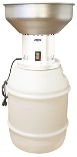 Getreidemühle, elektrisch aus Edelstahl