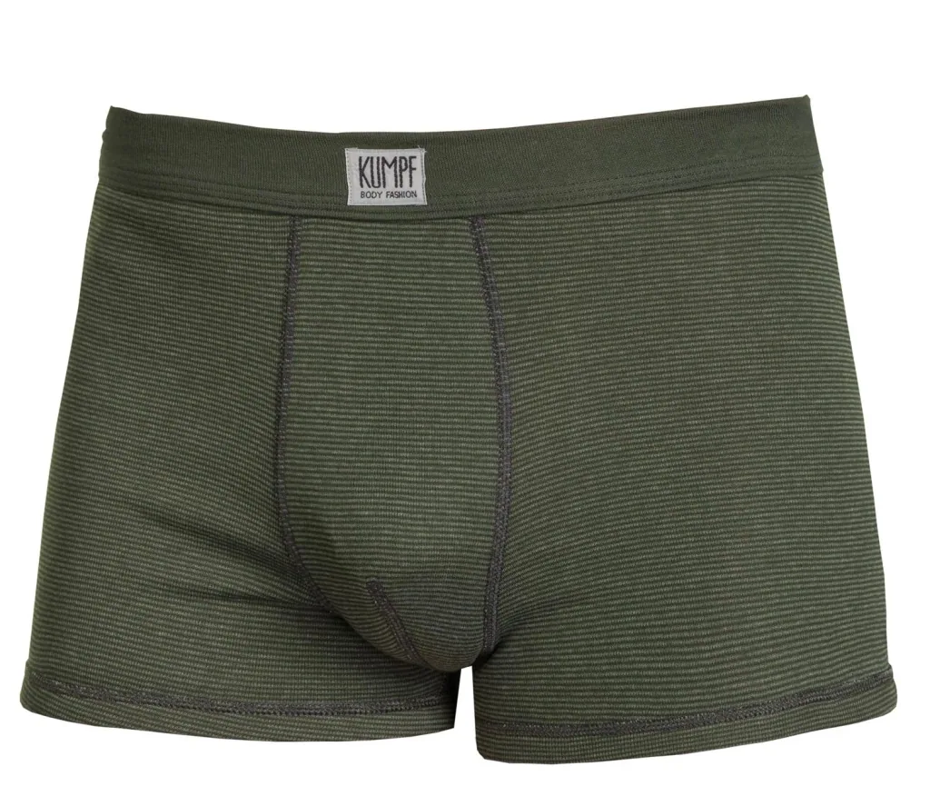 Retropant ohne Eingriff, Farbe oliv/gestreift, Gr.XL