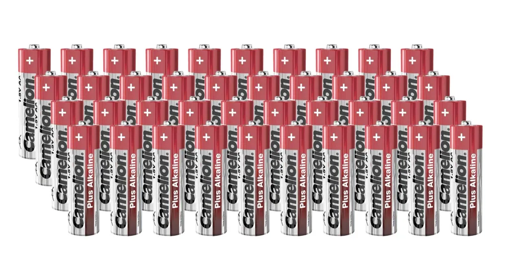 Alkaline Mignon (AA) Plus Batterien - 40 Stück