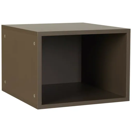 Quax Cocoon Kiste für Kleiderschrank Cocoon, Farbe Kiste: Moos braun/grün