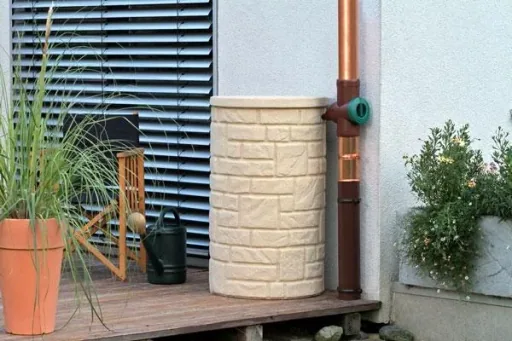 Regenspeicher ARCADO 230 l, Farbe sandstein