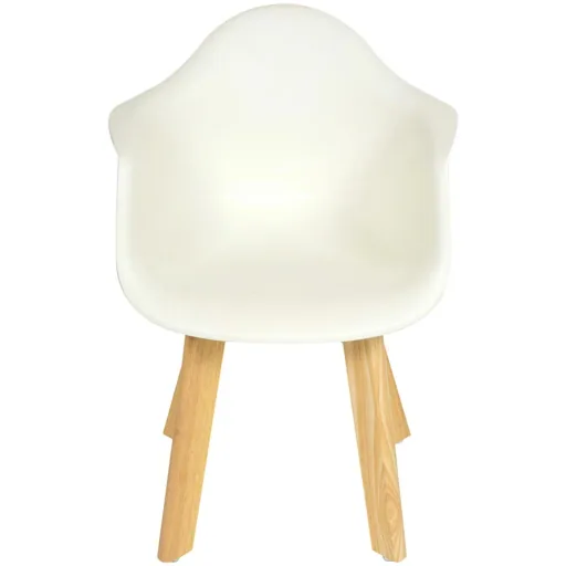 Quax Kinder Schalenstuhl 2 er Set weiss