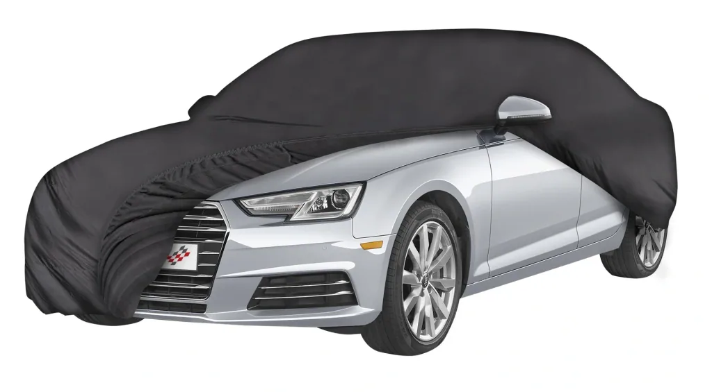 Autoplane Indoor Soft, PKW-Abdeckplane Kombi Größe XL schwarz