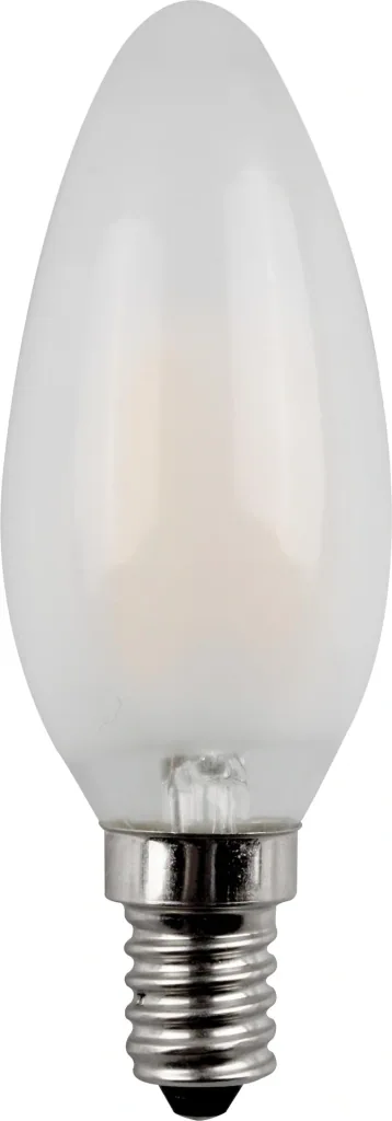 Retro-LED Kerzenlampe mit 2 Watt, E14, warmweiß, matt