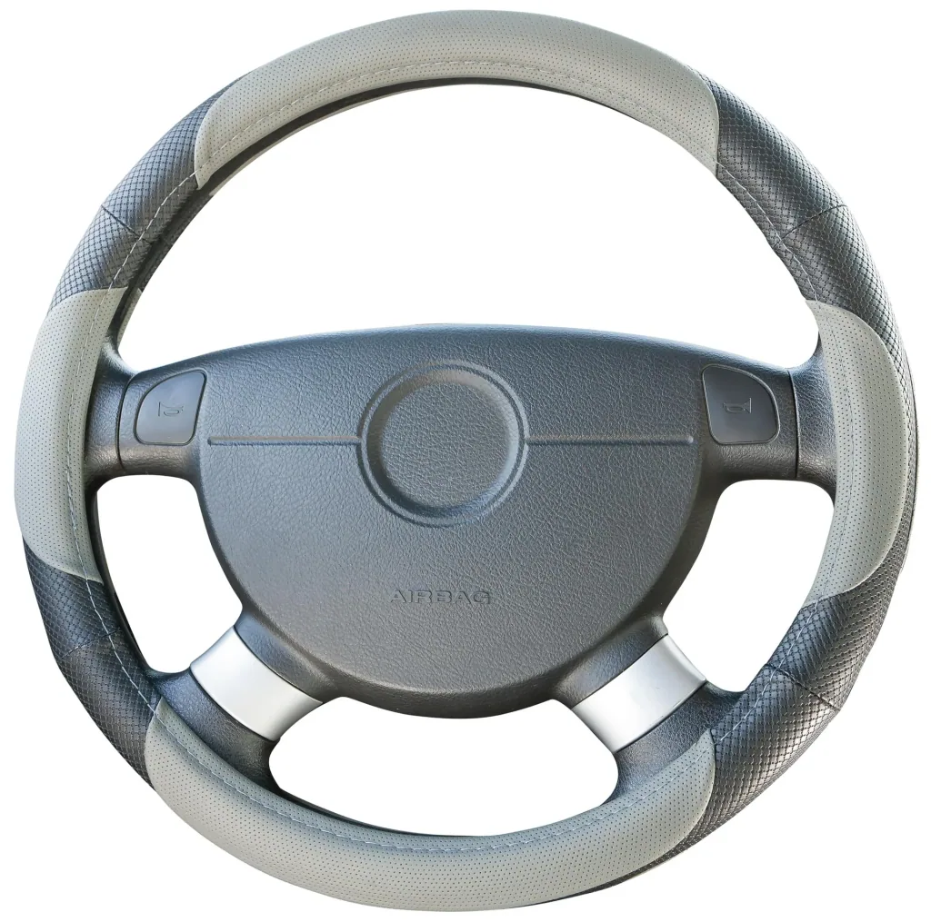 Lenkradbezug Sport, grau