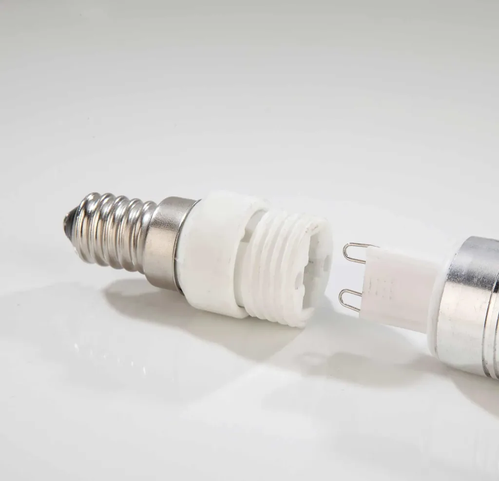 Adapter E14 auf E27 Sockel, 3 Stück