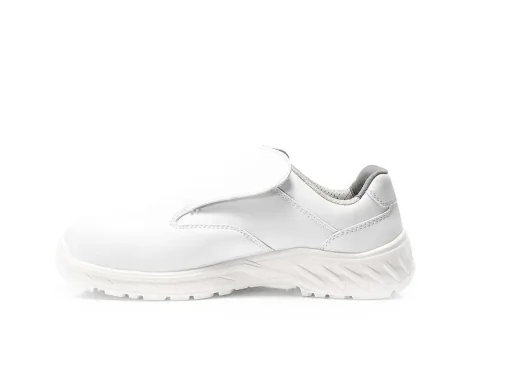 Sicherheitshalbschuh jo_CLEAN Slipper white Low ESD S3 Gr. 44