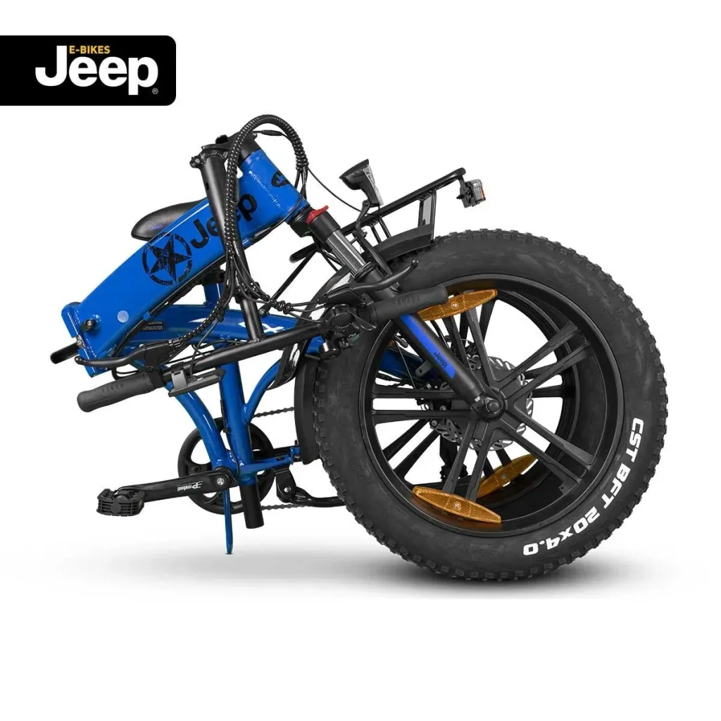 Unisex Fold FAT E-Bike 20 Zoll, 7-Gang Kettenschaltung, blau, Falt-E-Bike FR 7105 4 xe Limited Edition