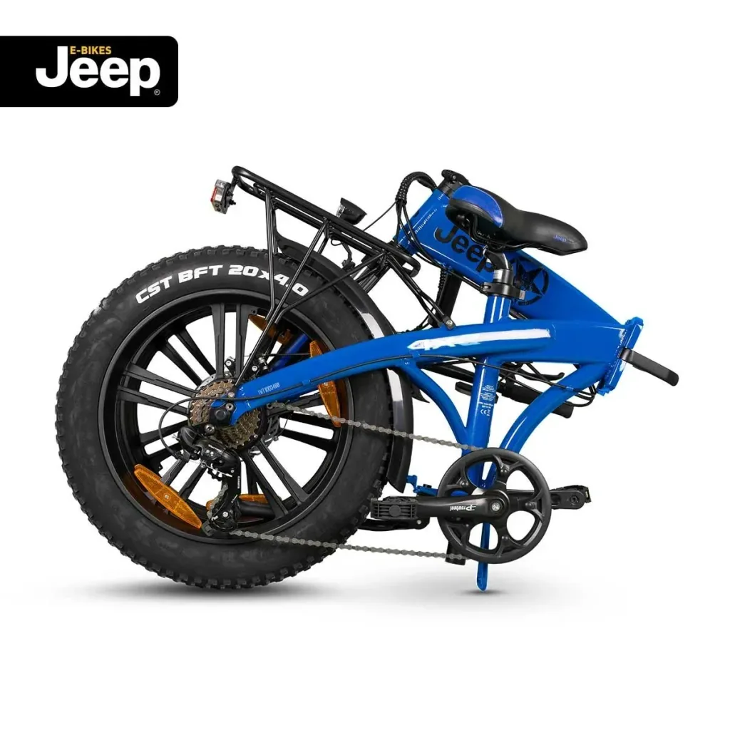 Unisex Fold FAT E-Bike 20 Zoll, 7-Gang Kettenschaltung, blau, Falt-E-Bike FR 7105 4 xe Limited Edition