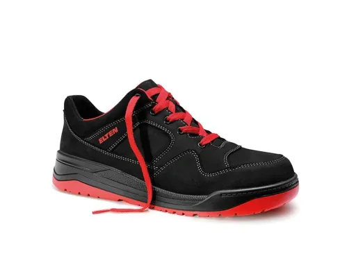 MAVERICK black-red Low ESD S3 Sicherheitshalbschuh Gr. 39