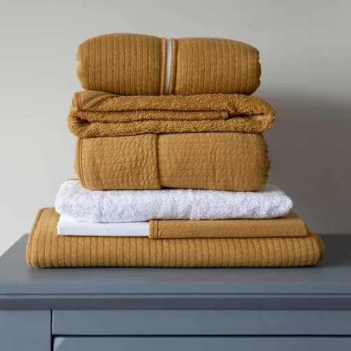 Little Dutch Sommer Schlafsack uni ocker "Pure Ochre", Größe: 90 cm