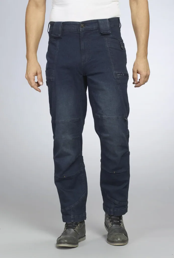 Arbeitsjeans mit Stretch, Farbe jeansblau, Gr.50