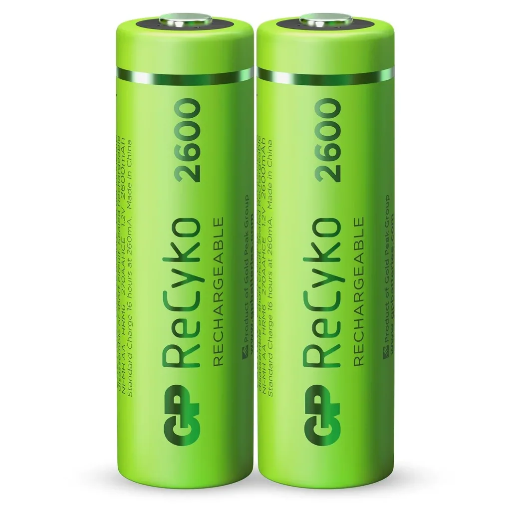 ReCyko Mignon (AA) NiMH Akkus mit 2600 mAh, 1,2V - 2 Stück