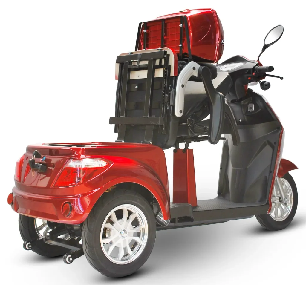 Elektromobil 503 Rot 2 Sitzer, 25 km/h mit 30 Ah Lithium Akku