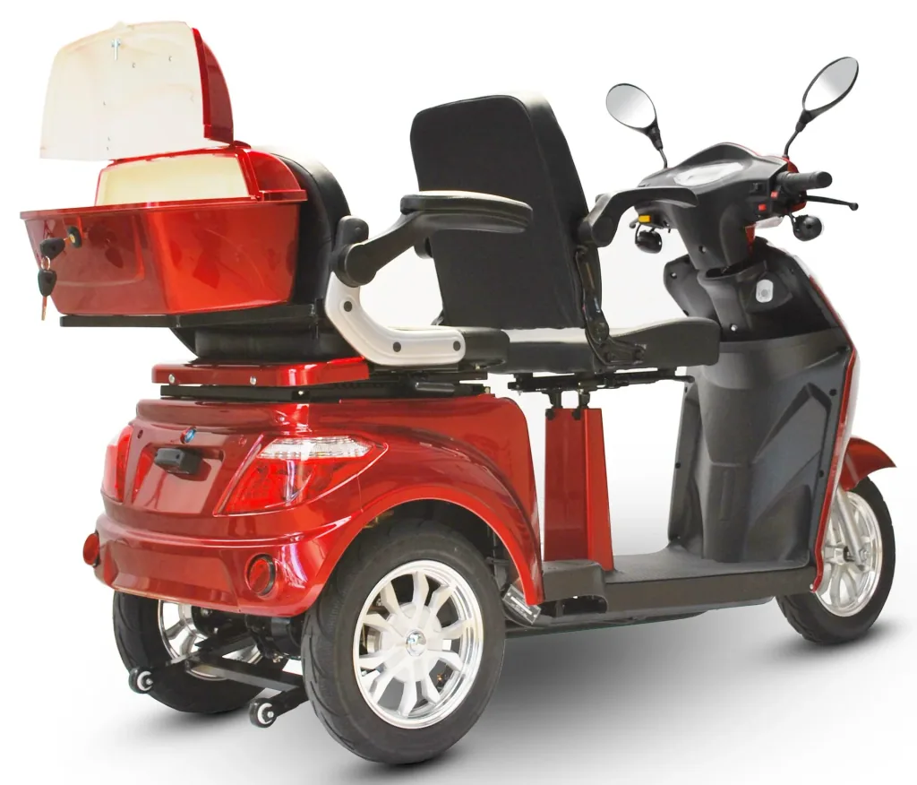 Elektromobil 503 Rot 2 Sitzer, 25 km/h mit 30 Ah Lithium Akku