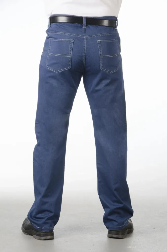 Edeljeans, knitterfrei, besonders weich, Farbe blau Gr.28